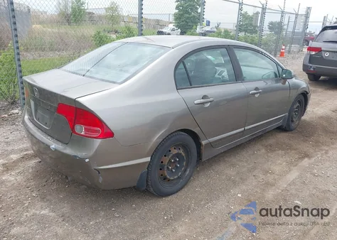 2008 Honda Civic Lx from USA, damaged, VIN 1HGFA16558L083680